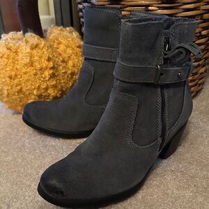 Earth Origins Charcoal Ankle Booties